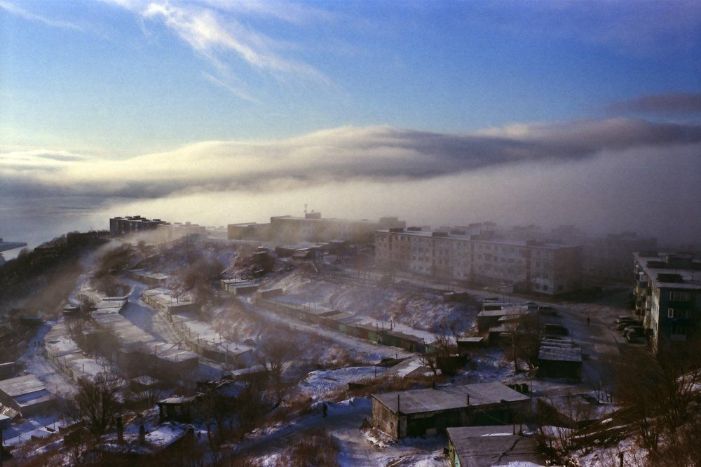 Город в тумане