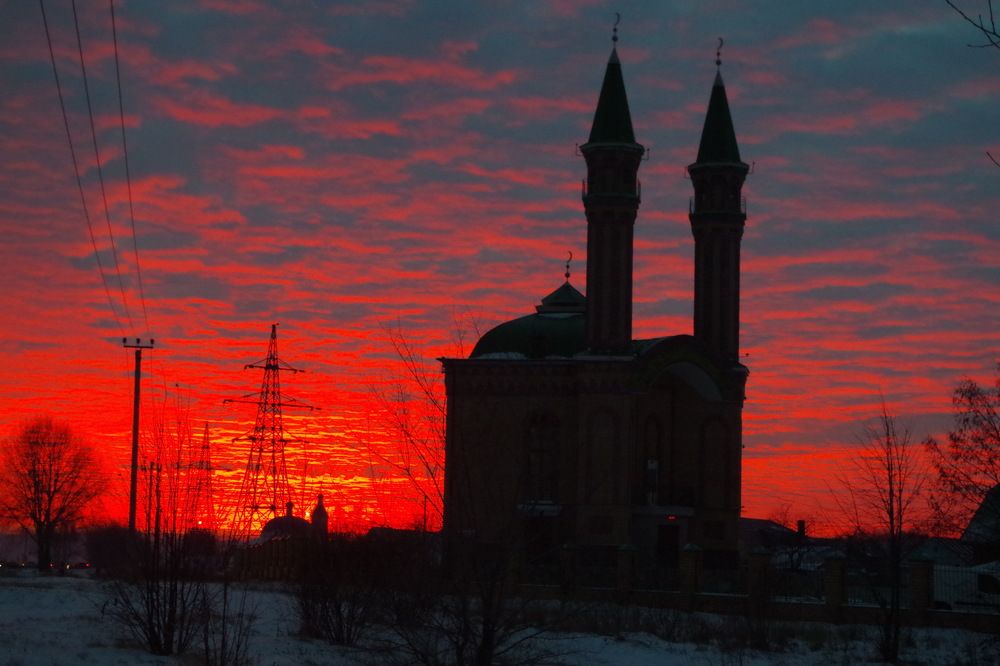 Кровавый закат