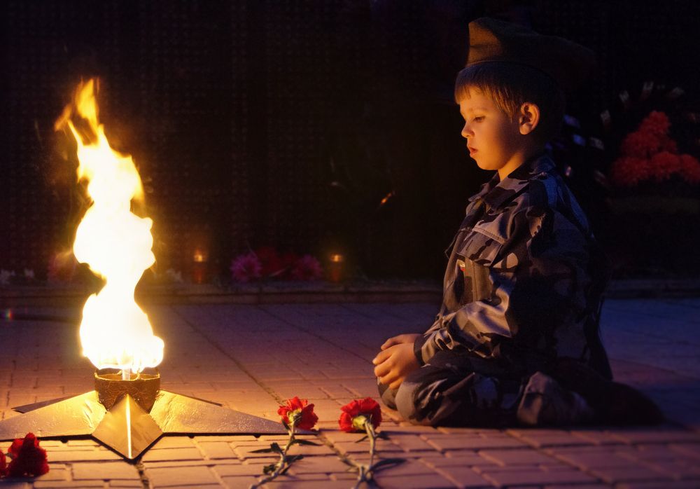 Не зная о войне,но помня о ней