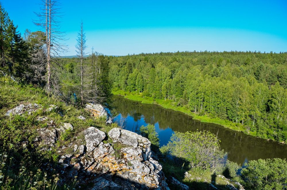 река Чусовая