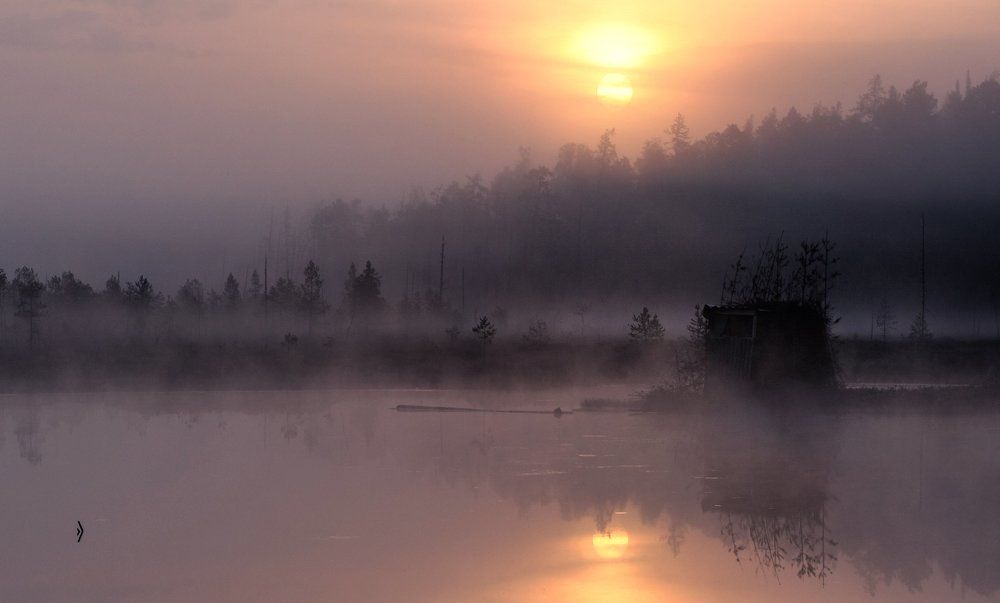 На рассвете
