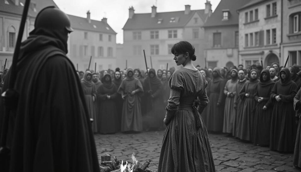 Execution of Joan of Arc, Rouen, 1431.