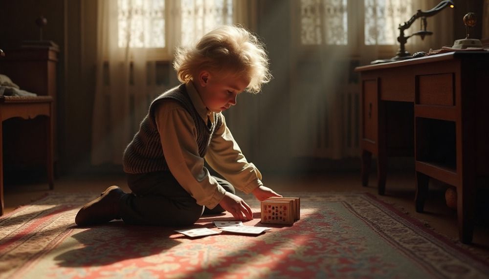 Albert Einstein as a child