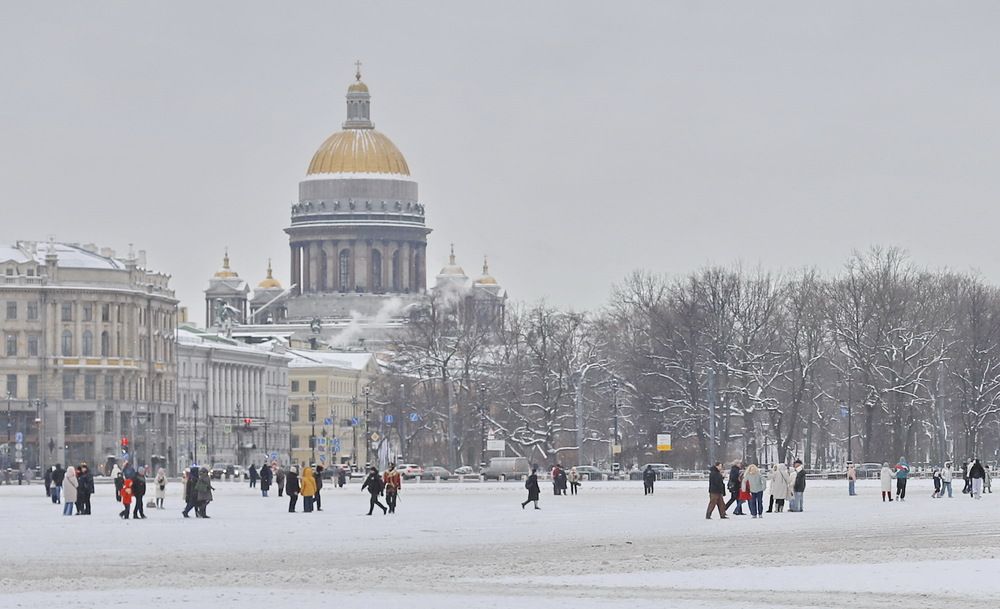 Зима в Санкт-Петербурге