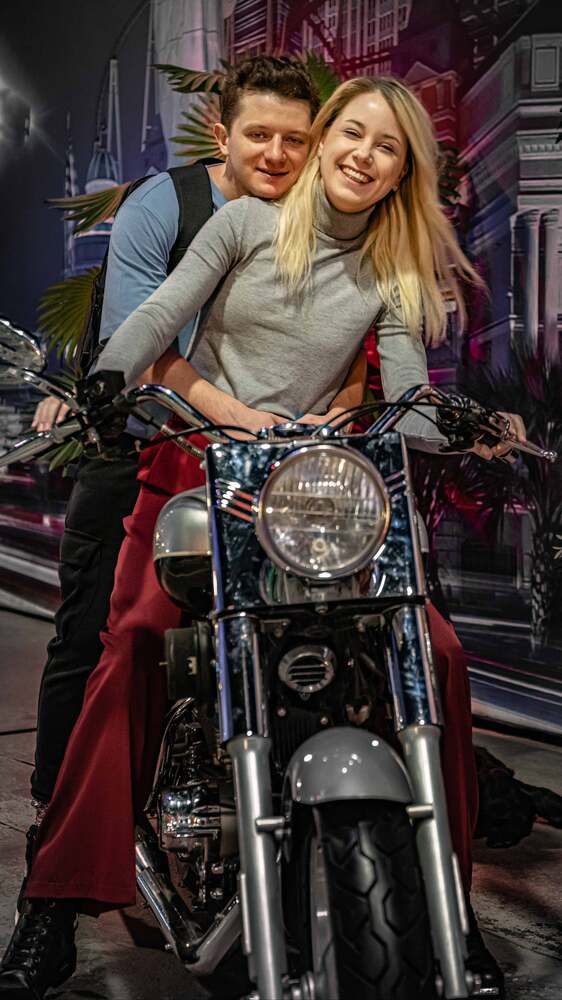 На парковке