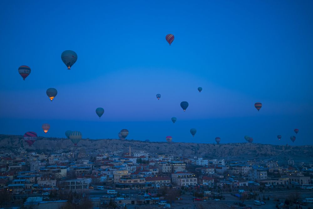 Bird eye at Cappadocia