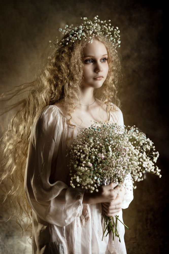 Arina. Girl - Spring.