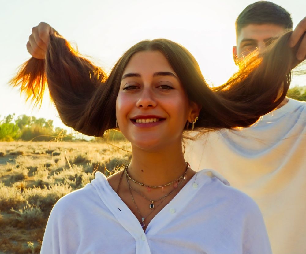 Солнце в волосах