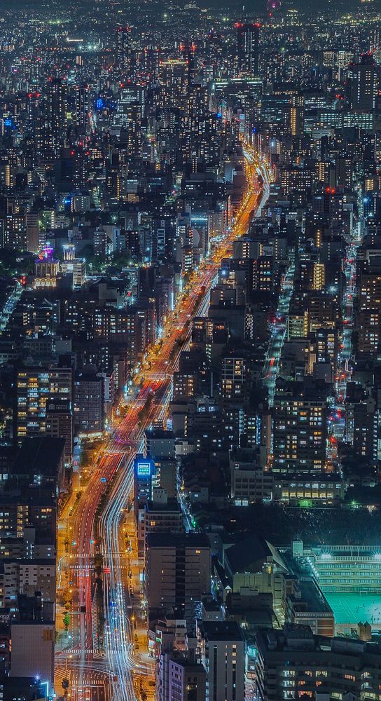 Midnight Pulse: Osaka in Motion