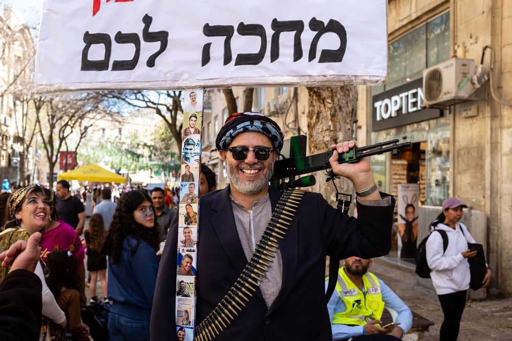 The Shushan-Purim Eve in Jerusalem