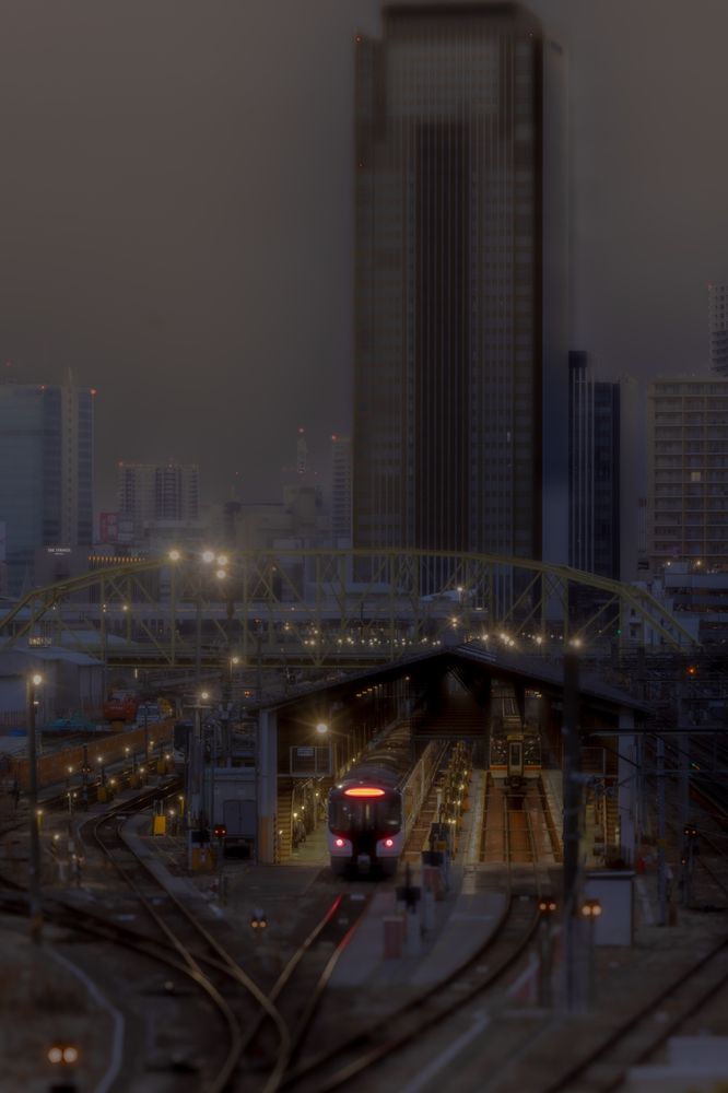 Early morning station.