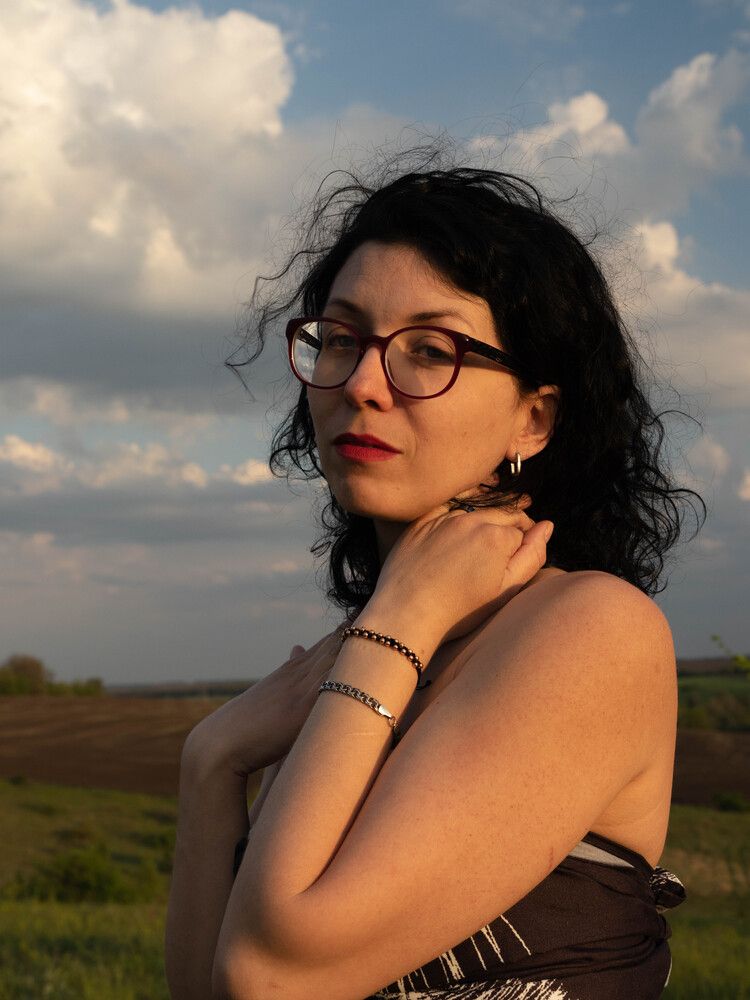 Woman in the field