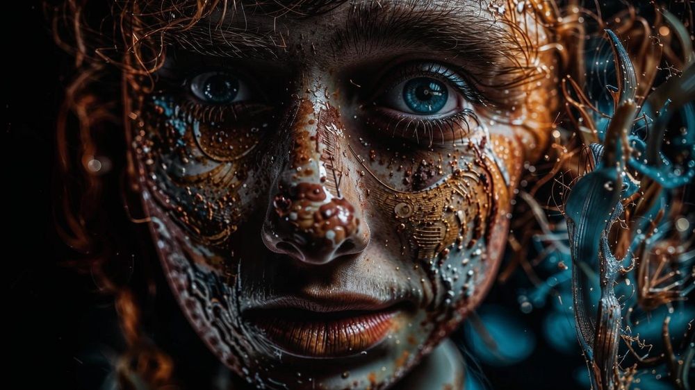 The beauty is written. Красота писанная.