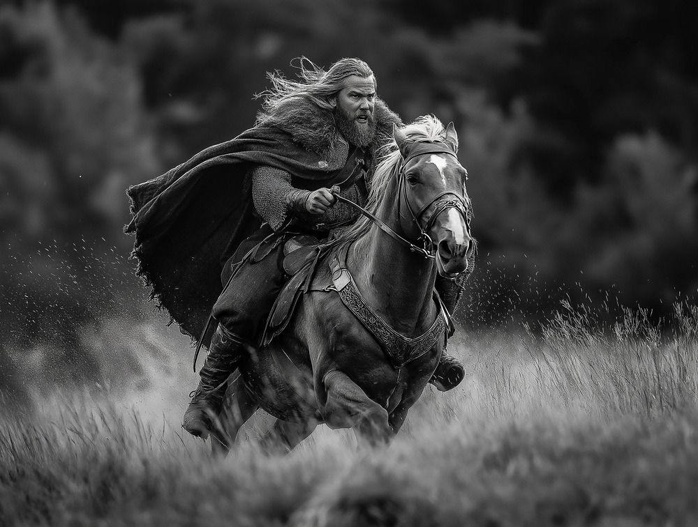 Скачущий воин