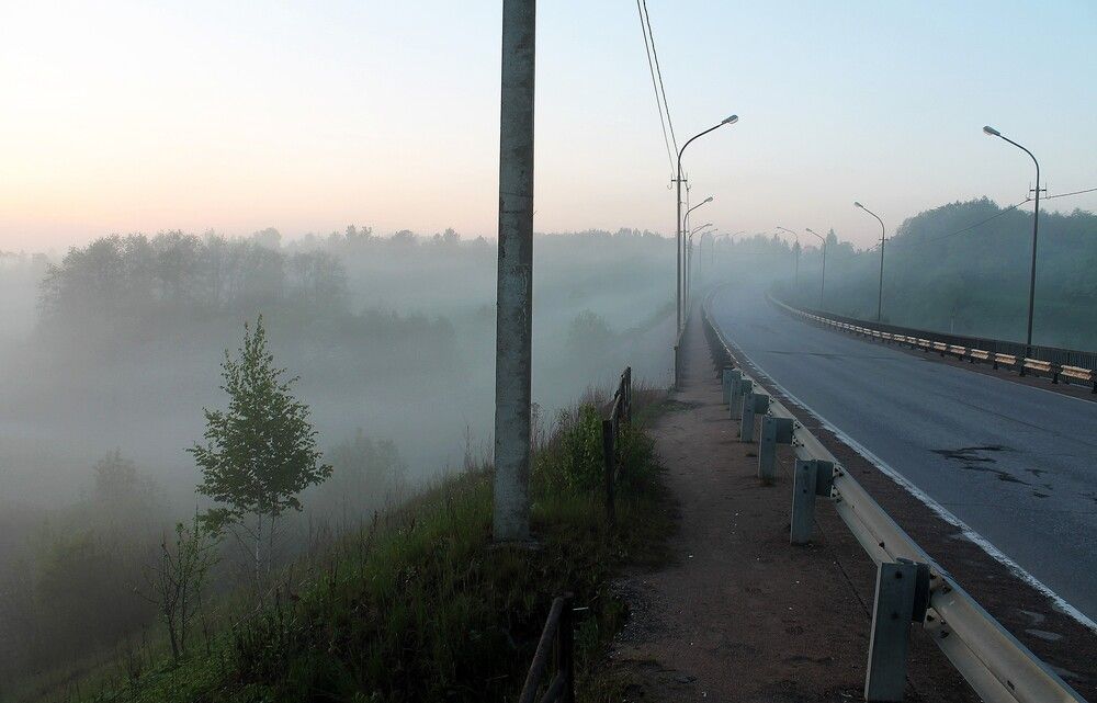 The road to the Silent Hill