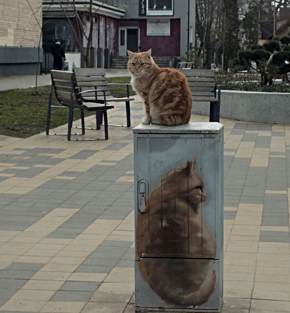 Сам себе памятник....(A monument to himself....)