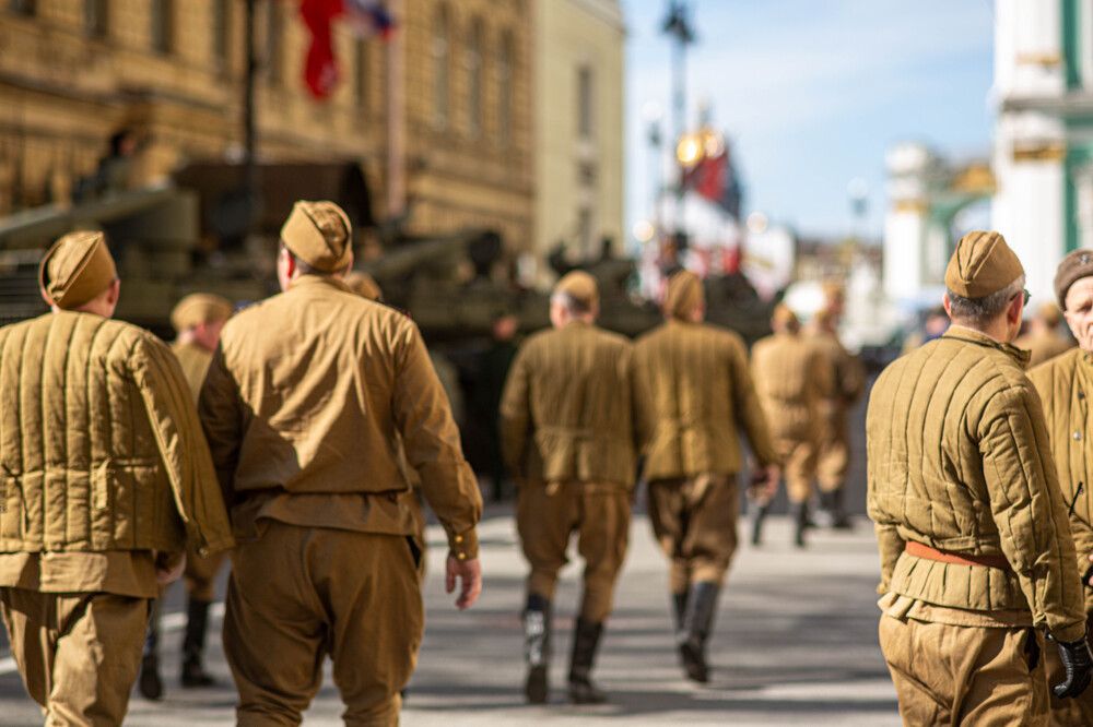 Парад в честь 80 летия победы.