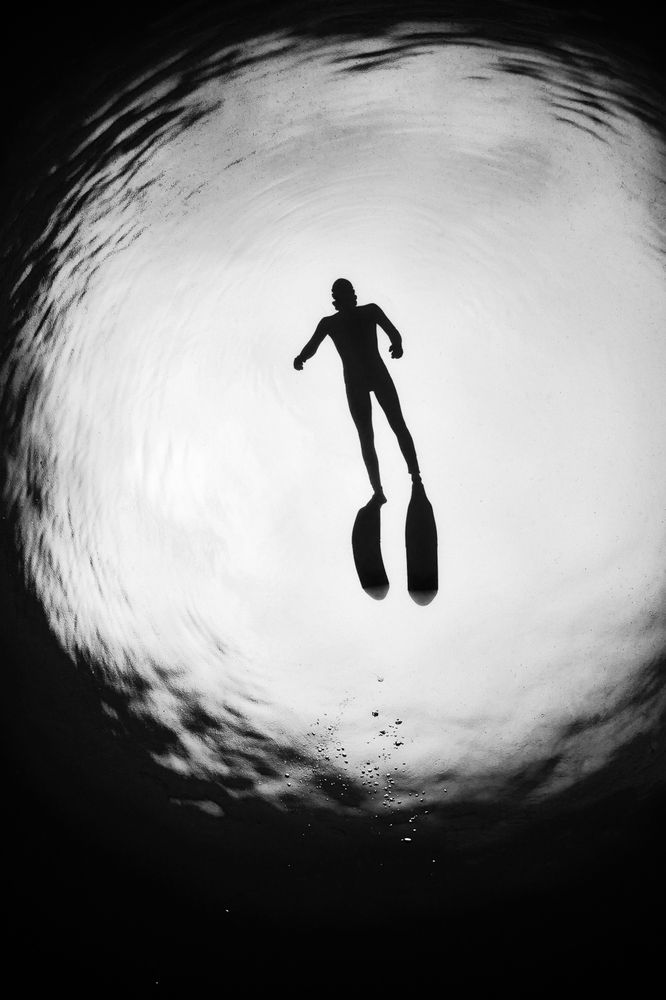 The man in the surface