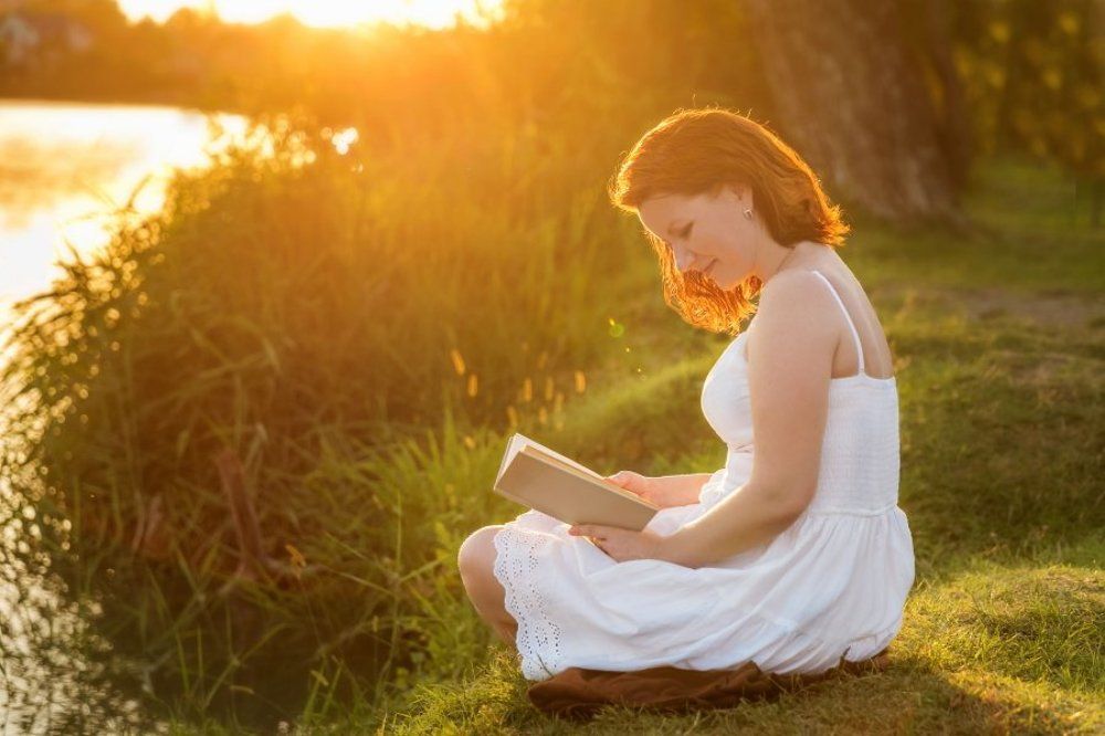 Летом на закате