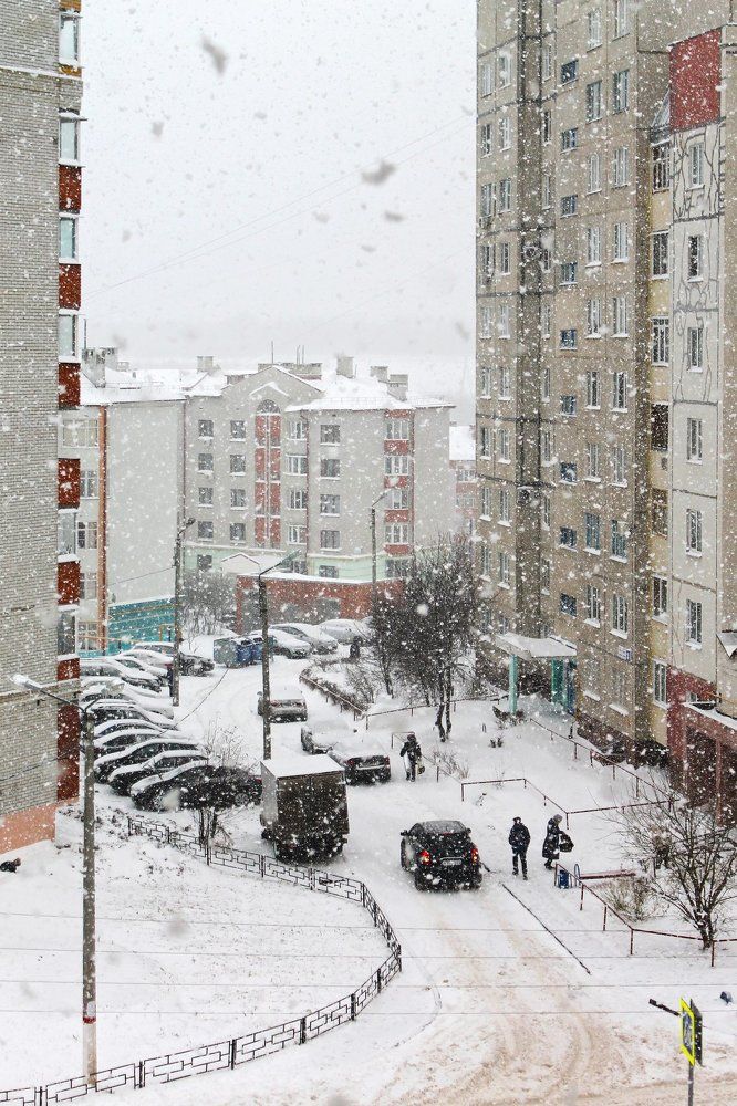 Снежный город