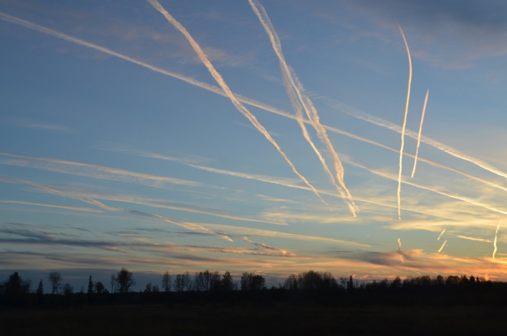 Огромное небо...