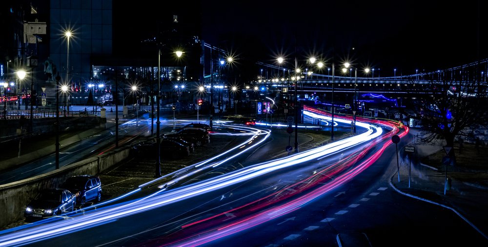 Огни ночного города