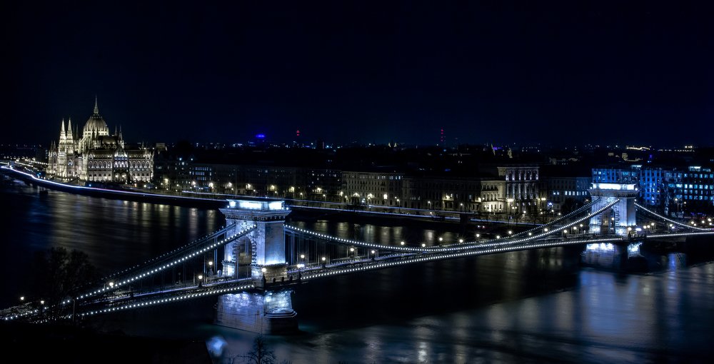 Ночной Будапешт