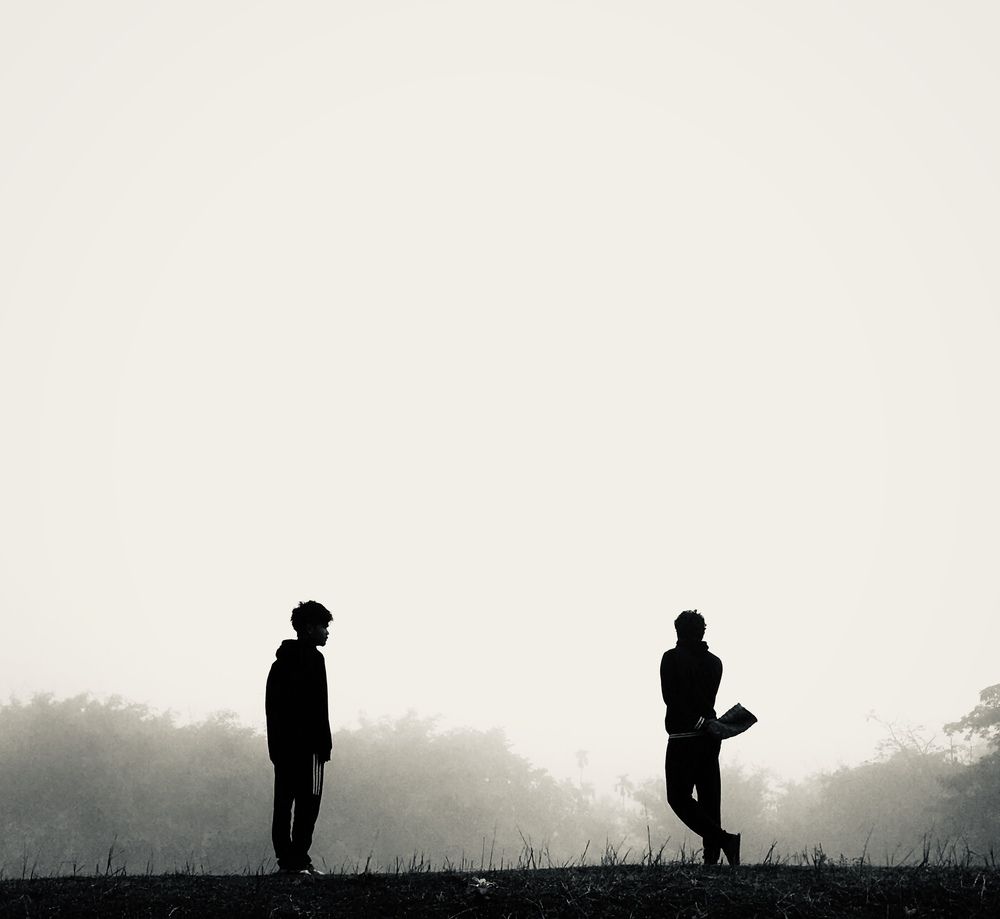 Silhouettes in the Haze