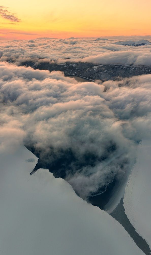 Туман над бухтой Нагаева