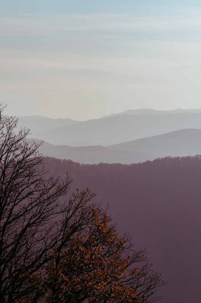 Пастель гор