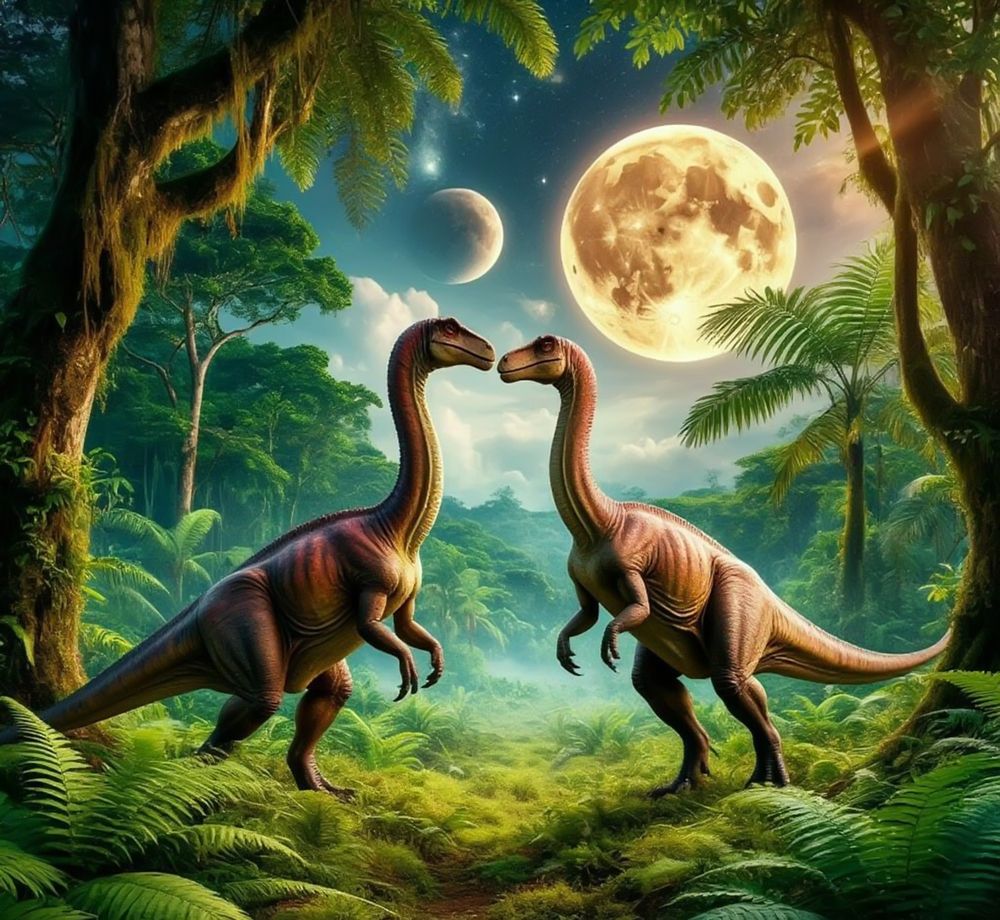 Брачные танцы динозавров