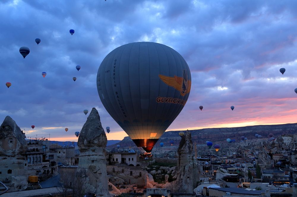 Hot Air Ballons in Gorome