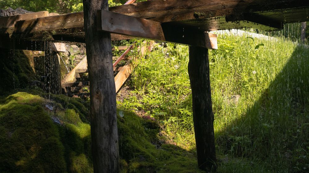Under the old mill