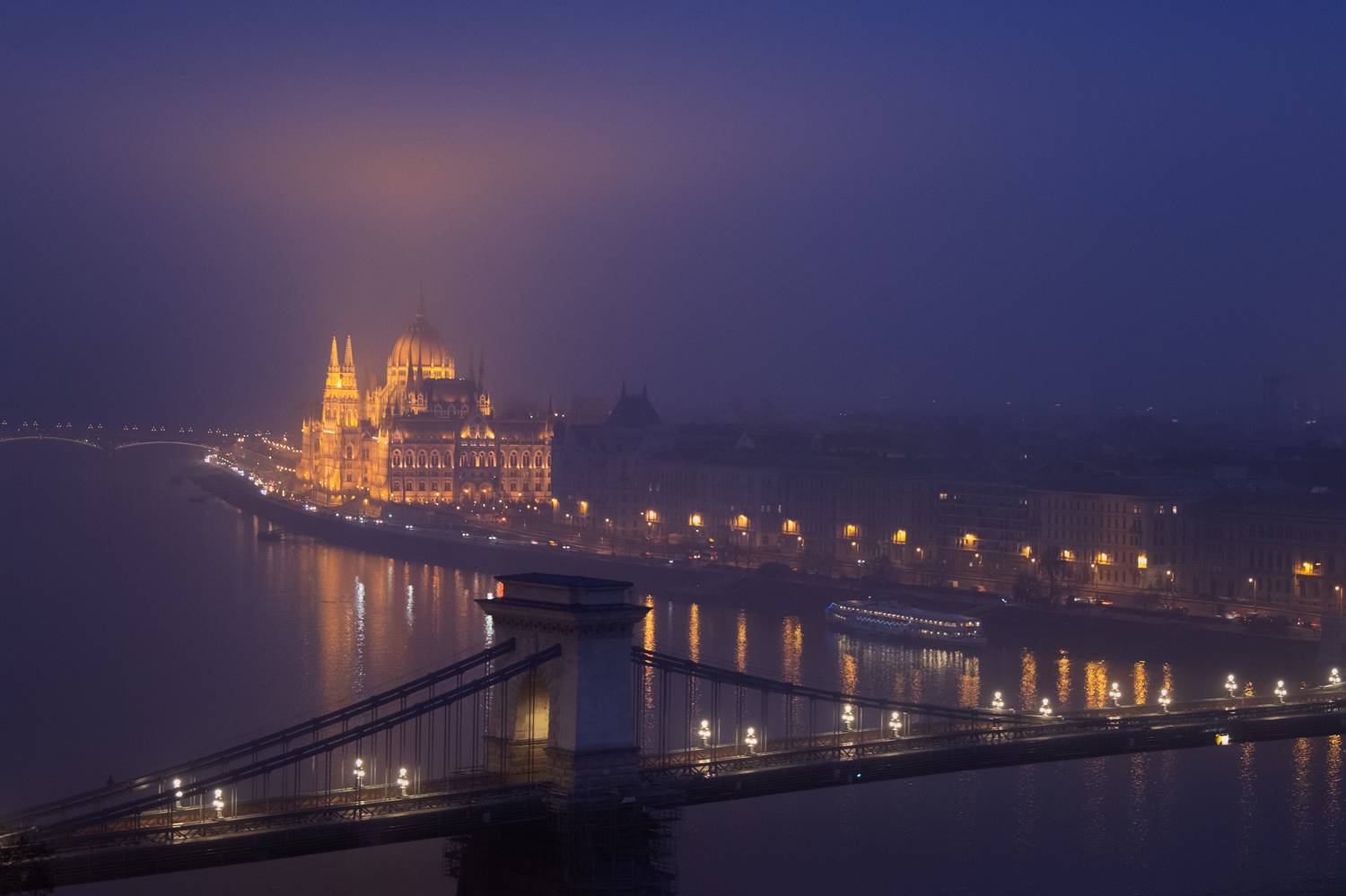 Halo over the Danube