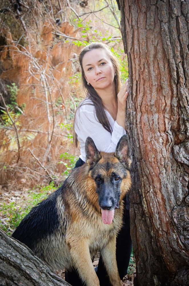 Лесная Нимфа и её Немец