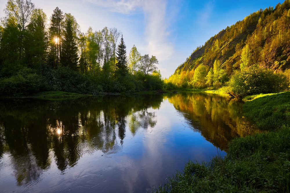 Отражение весны.