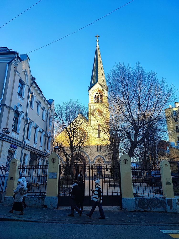 Зимние Московские улочки и парки