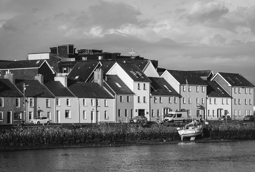 Galway Houses by the Sea
