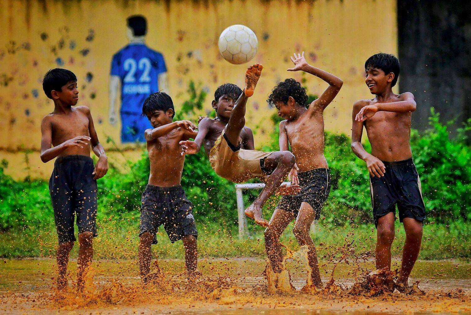 Rain. Mud. Power Play...