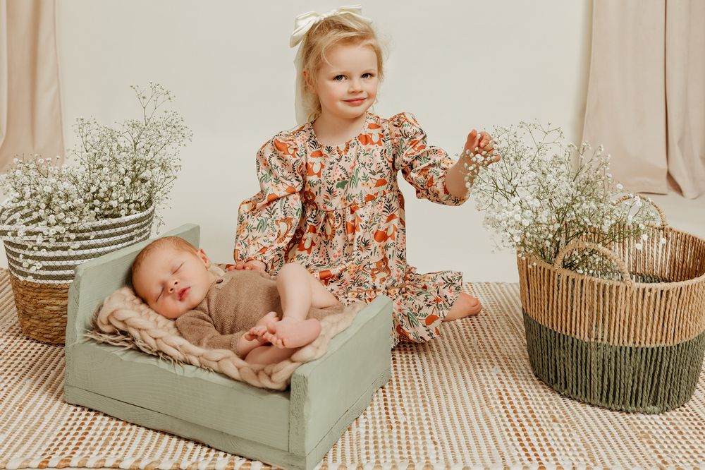 Big sister, little brother love