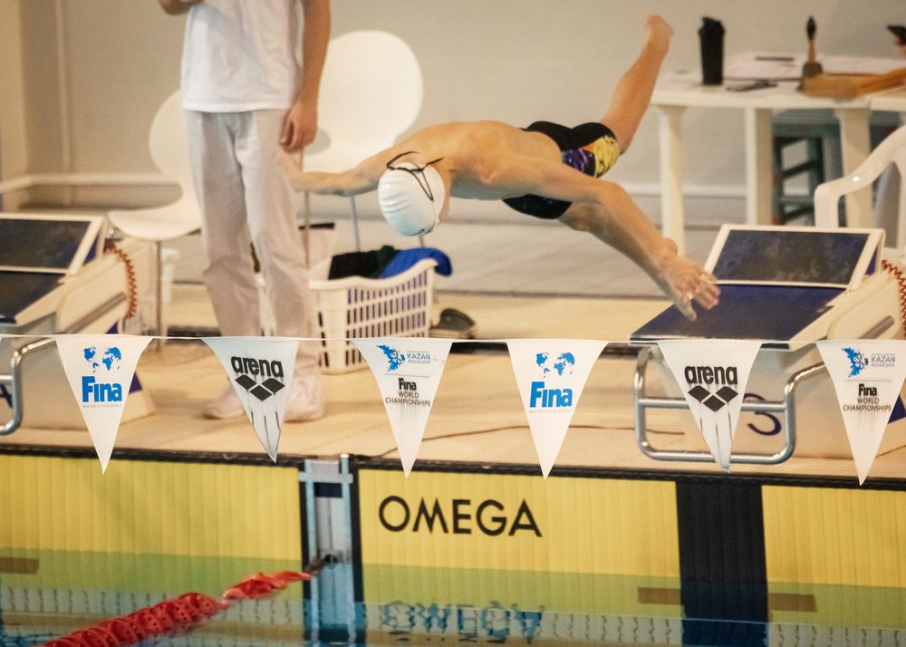 Соревнования по плаванию в Казани