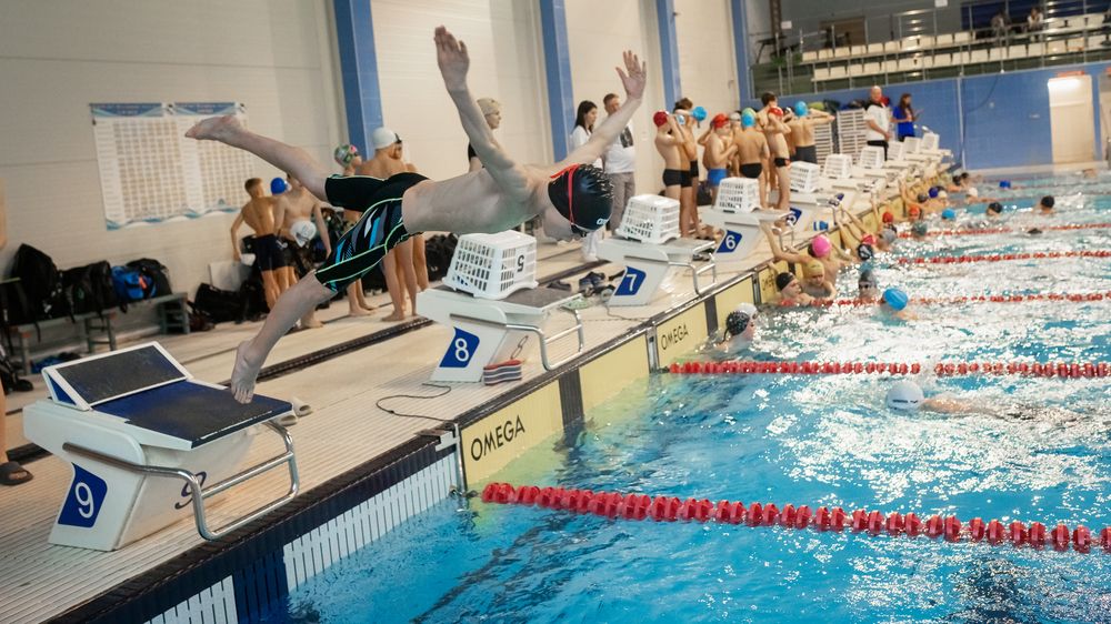 Соревнования по плаванию в Казани