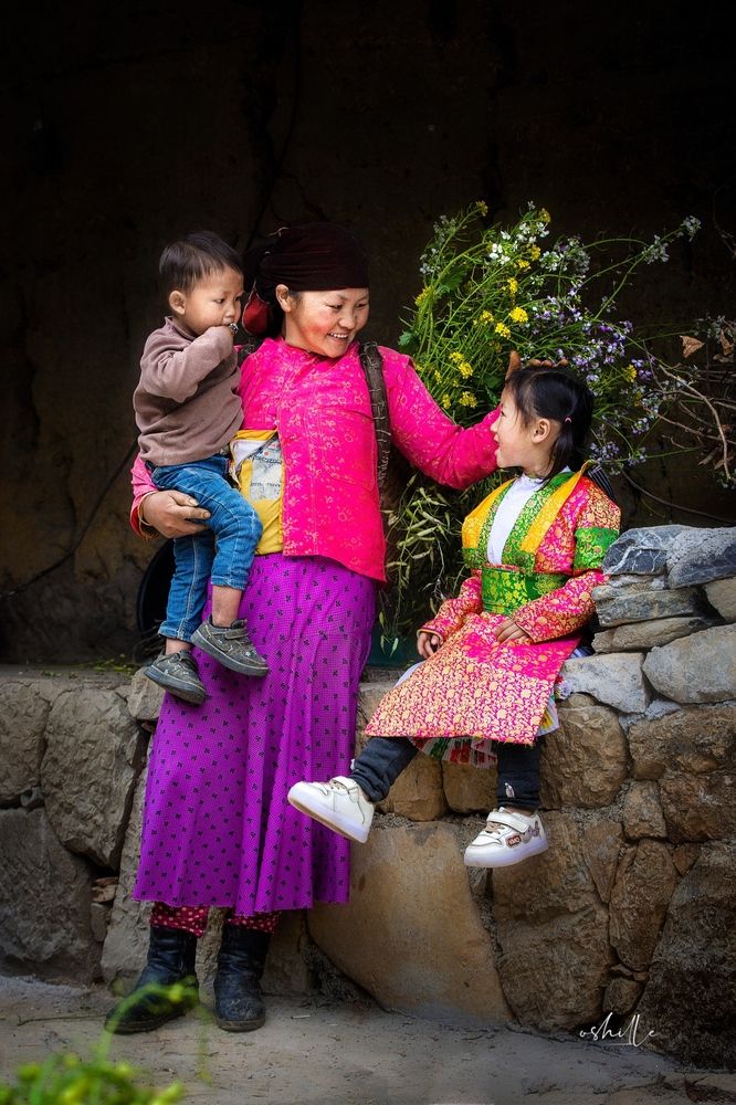 Family in Ha Giang