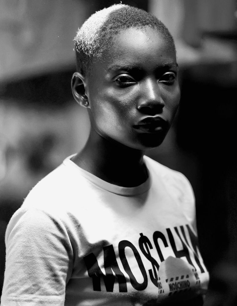 Молодая африканка