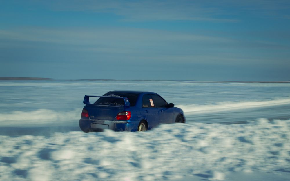 Subaru Impreza Drift on Time Attack