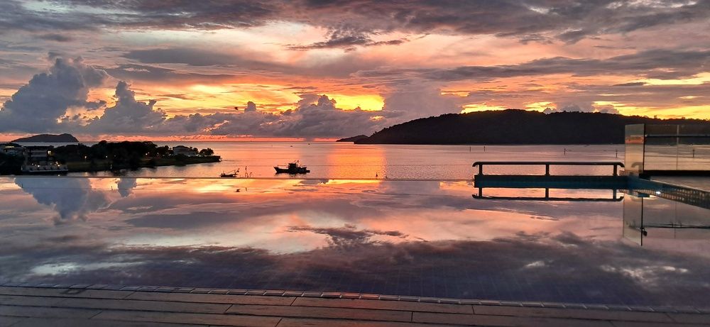 WHERE THE SKY TOUCHES THE SEA