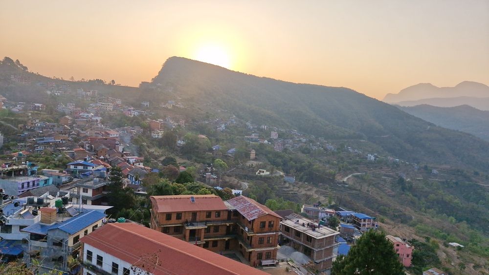 The Sunrise of Himalayas