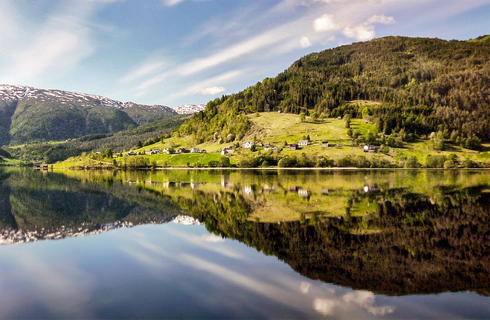 В норвежских фьордах