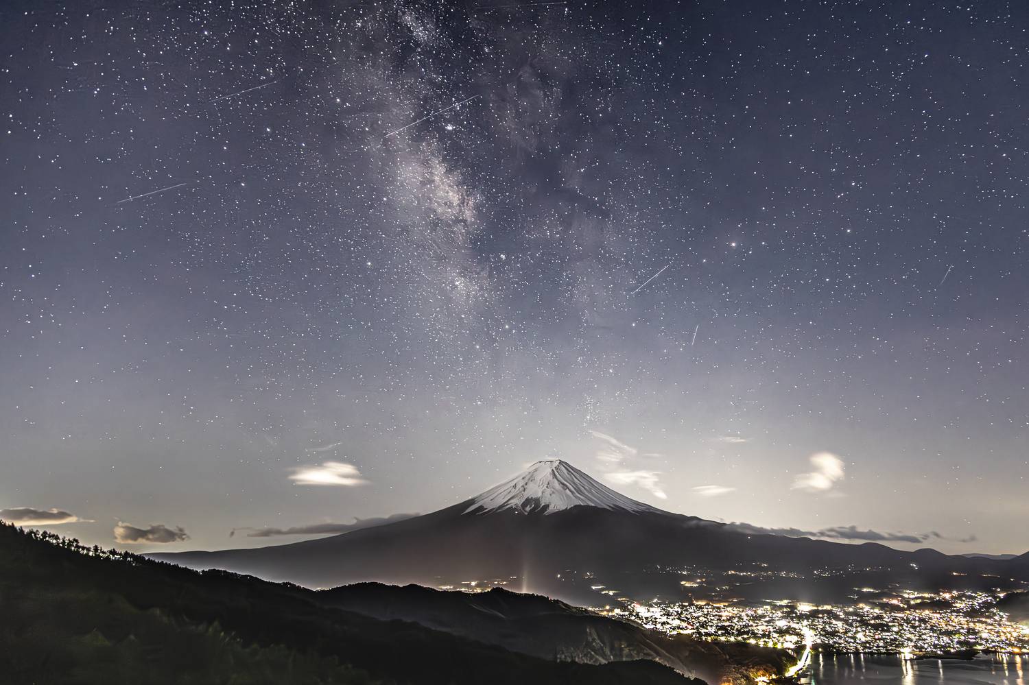 夢の頂に降る銀河