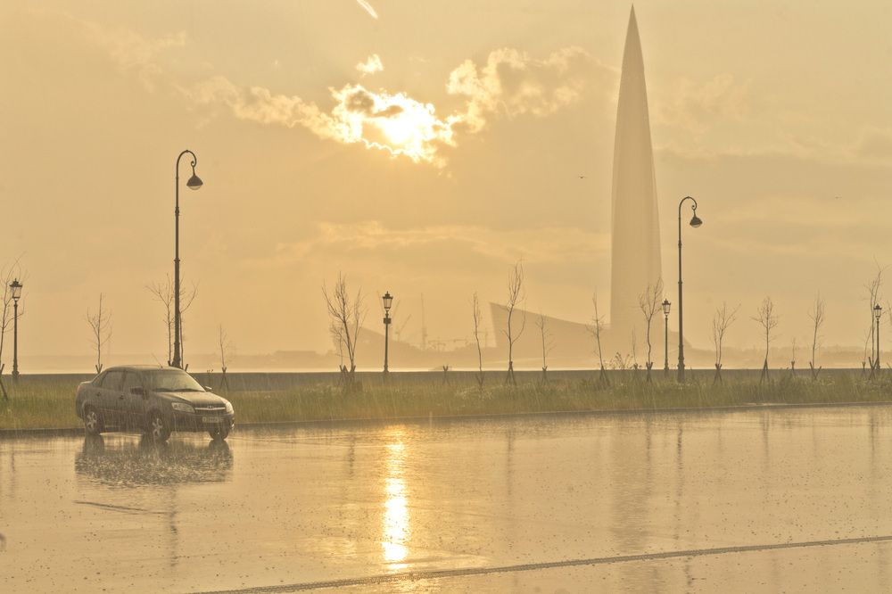 Слепой дождь.